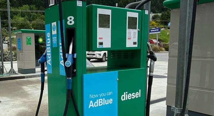 Adblue at pumps