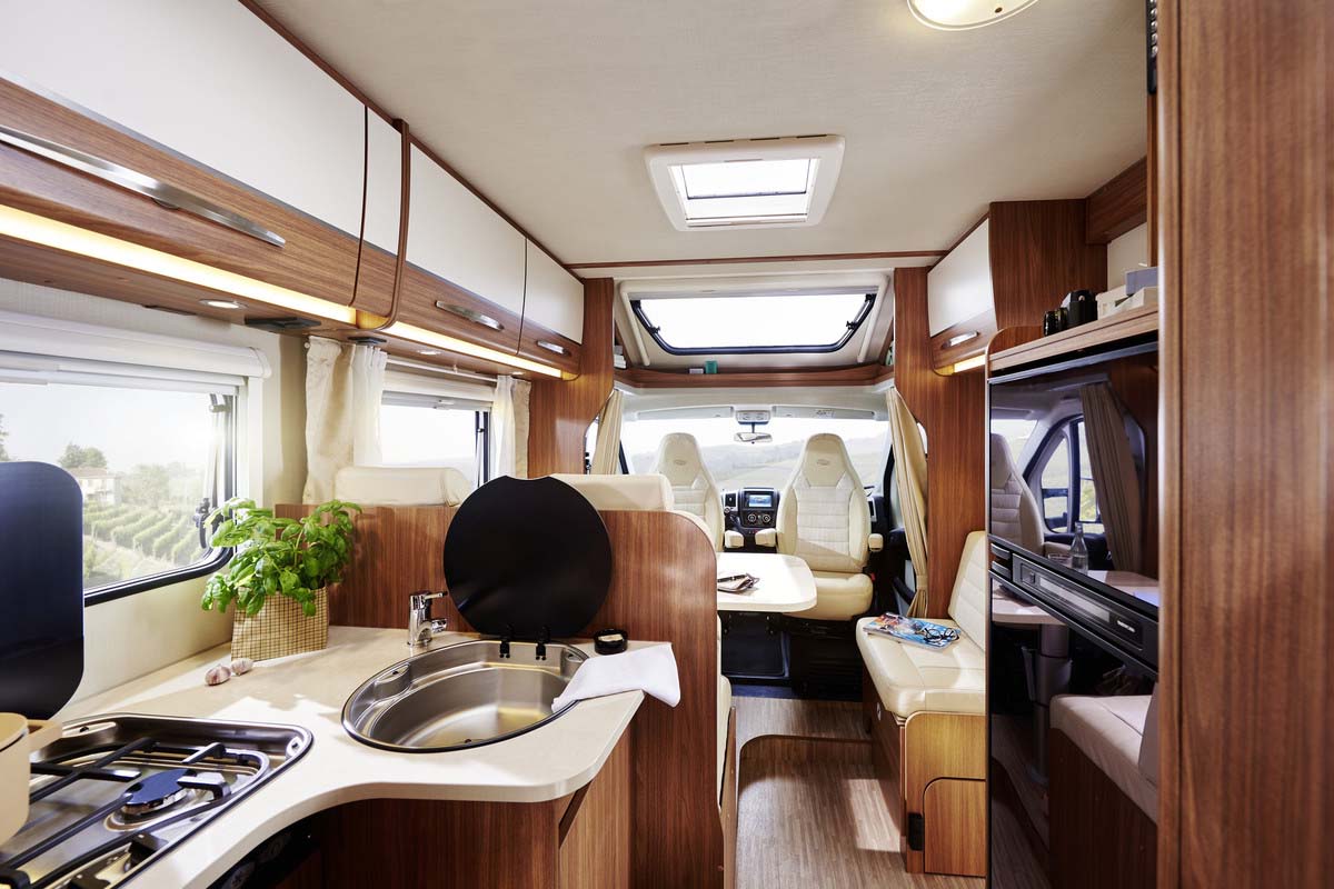 Interior of a Motorhome