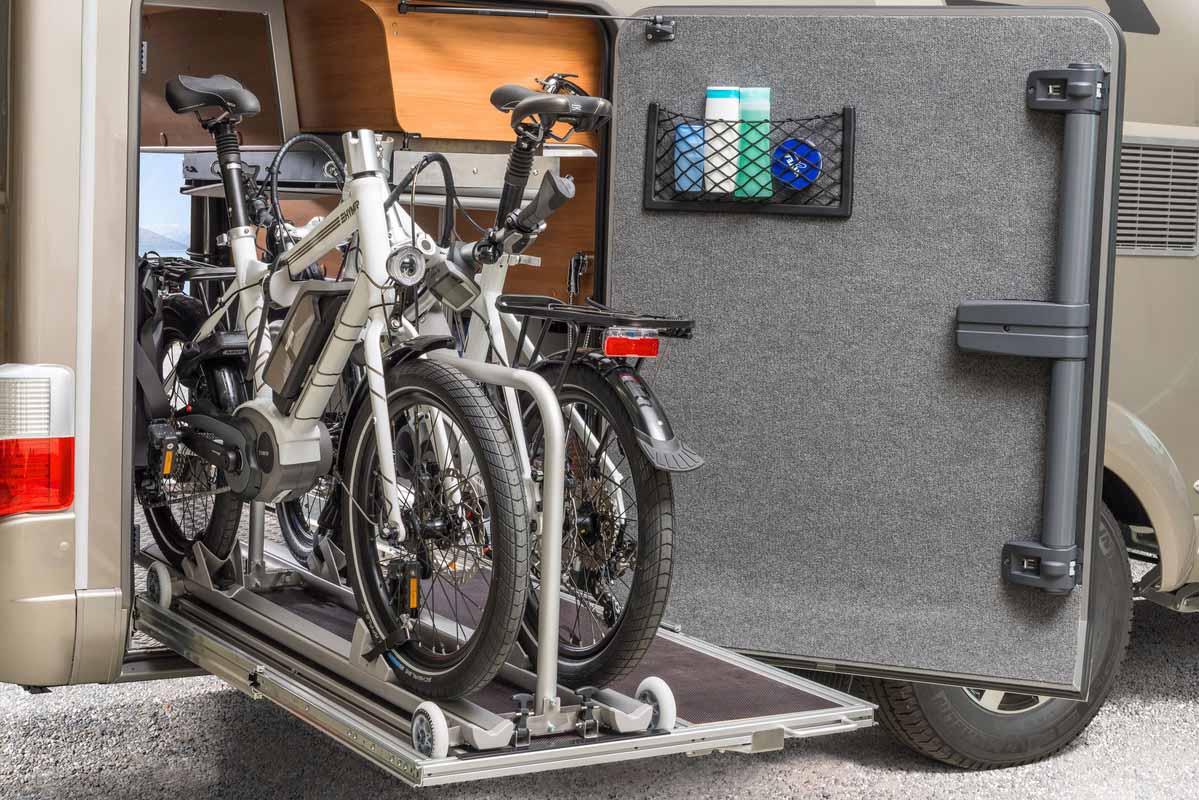 Storing Bikes in Motorhome