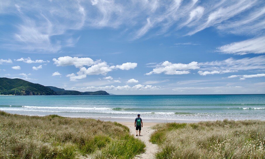 Beach walk