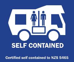certified self containment sticker