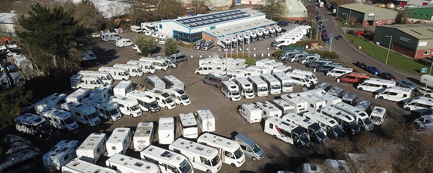 Chelston motorhome site UK motorhome dealer