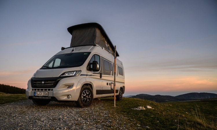 A Carado CV-series campervan