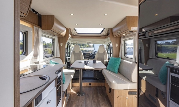 Interior of the Carado T459