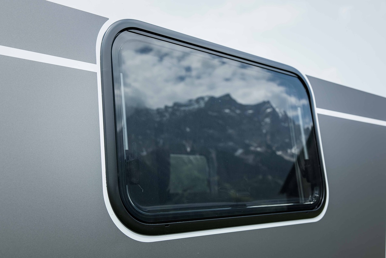 Window of a motorhome