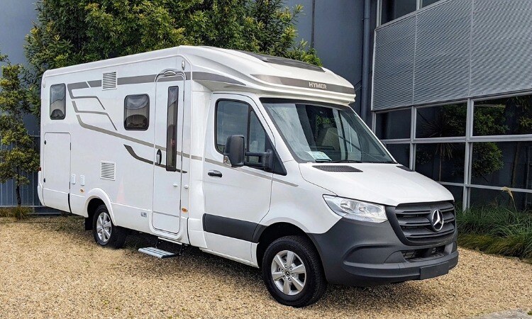 Exterior of HYMER MLT580 Rear Wheel Drive Motorhome