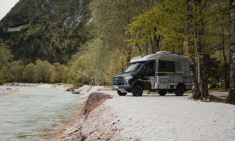 The ready-to-go HYMER ML-T570 Crossover Four Wheel Drive Motorhome