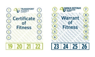 COF and WOF labels