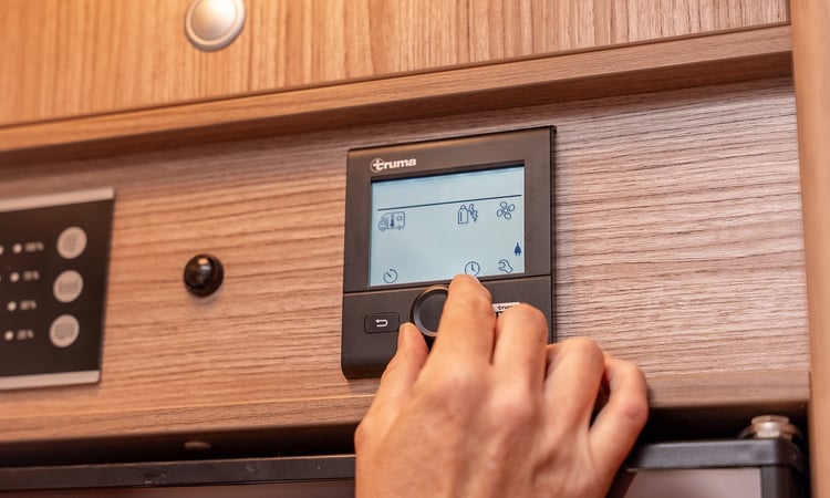 Interior - Truma control panel