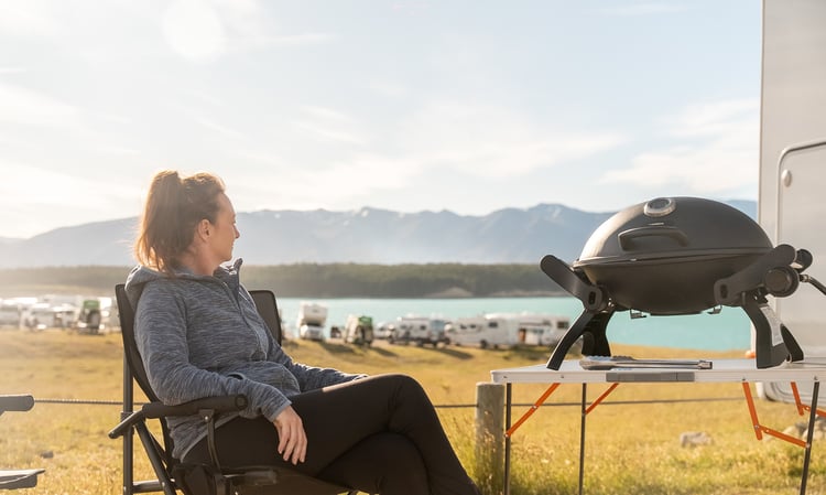 Lake Pukaki BBQ campsite