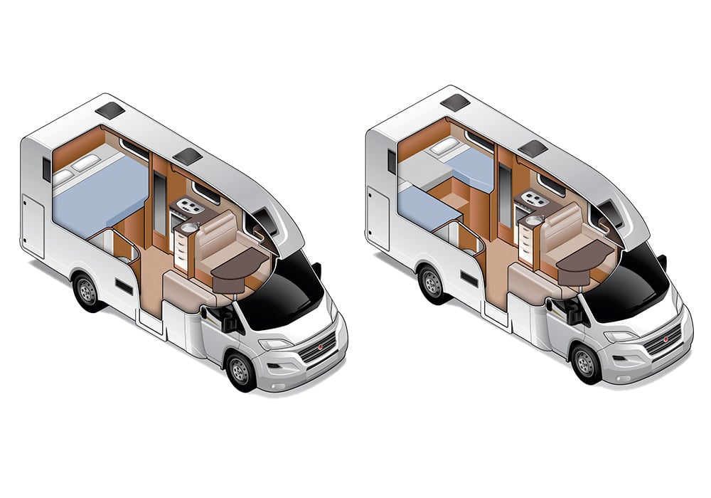 Bürstner Lyseo TD 690 G floor plan