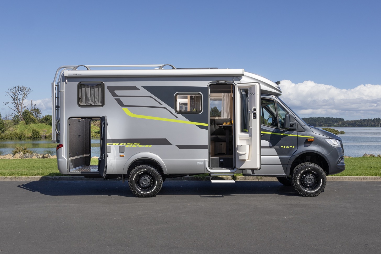 All-terrain tyres will take you where other RV owners fear to tread