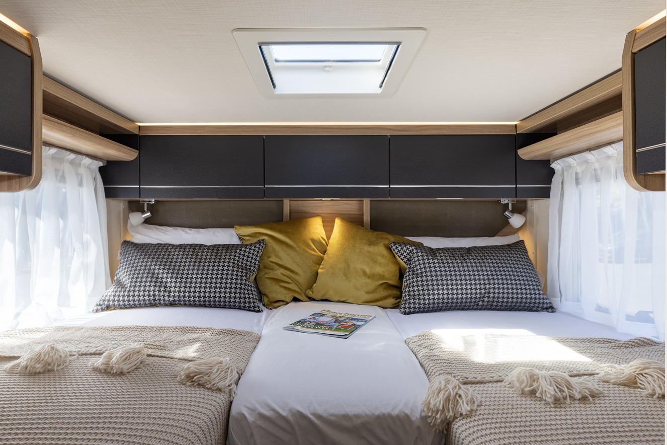 Ultra-comfortable single beds convert into a king size