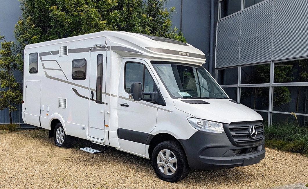 Exterior of HYMER MLT580 RWD