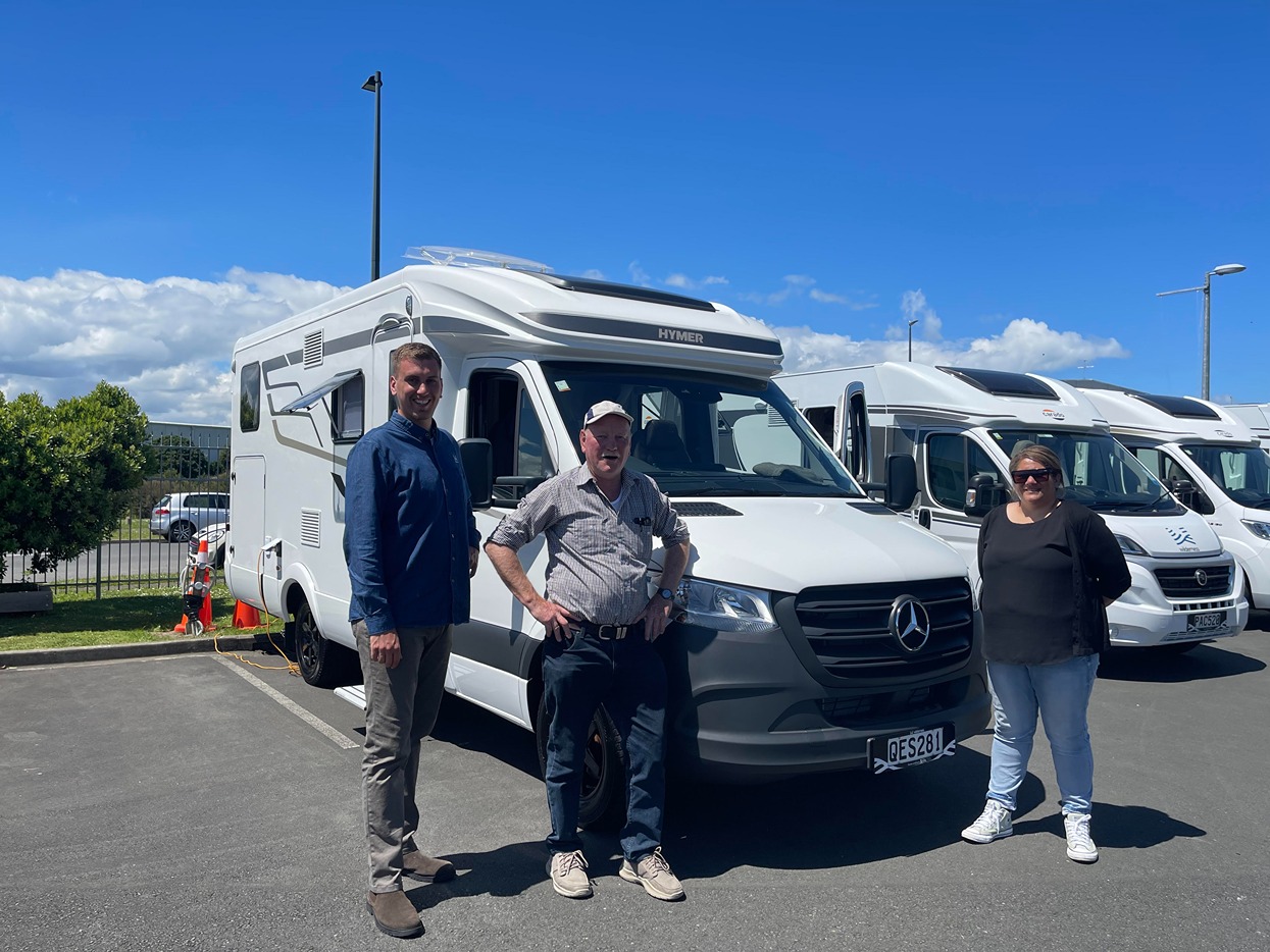 Hans, new owner of the HYMER MLT 580 RWD