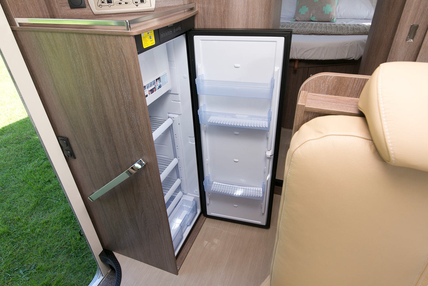 Fridge in a motorhome