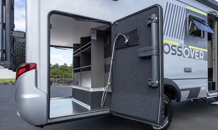 2025 HYMER Crossover - MLT 570 garage with shower