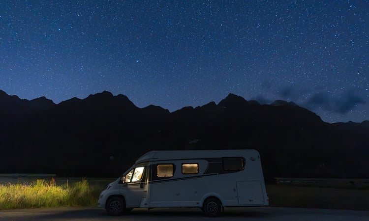 Milford Sound night sky