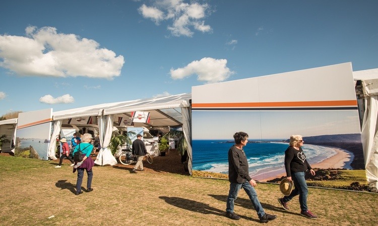 Atmosphere at Hamilton NZMCA Motorhome, Caravan & Leisure Show