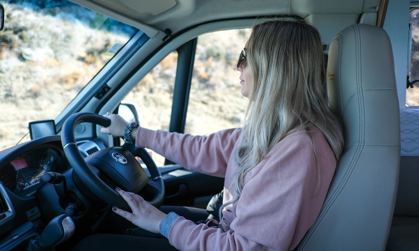 3b. adjust driving position