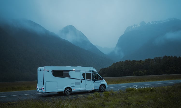 Milford Sound rainy day