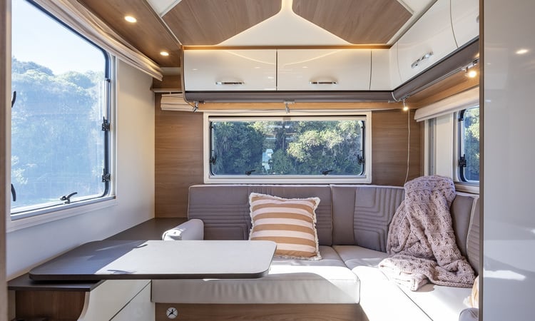 2025 Burstner Lyseo TD744 rear lounge