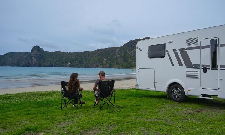 Taupo Bay camping chairs