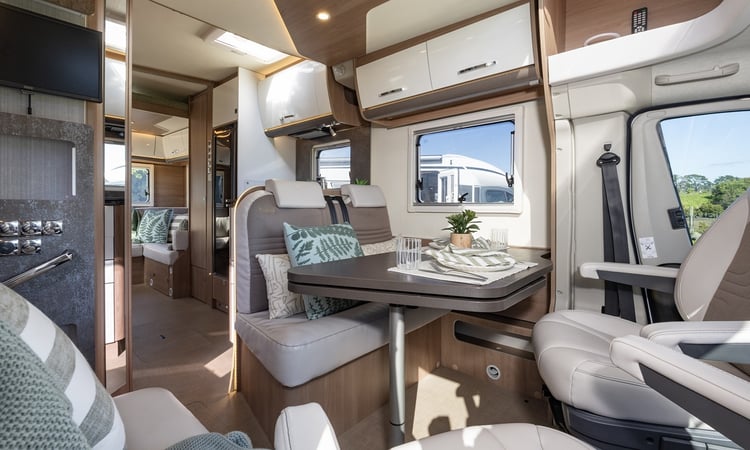 2022 Ex rental Burstner Lyseo TD744 living