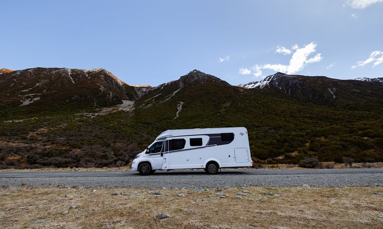 Mount Cook Area Rich Gibbins Motorhome