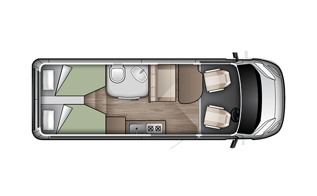 Hobby K65 Es | 2 Berth 2018 Motorhome For Sale NZ | Wilderness - Interior #1