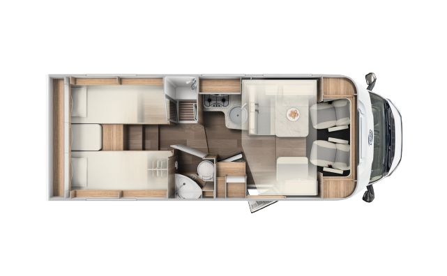 Carado T447 2020 Motorhome | Carado T447 2020 For Sale NZ | Wilderness - Interior #1