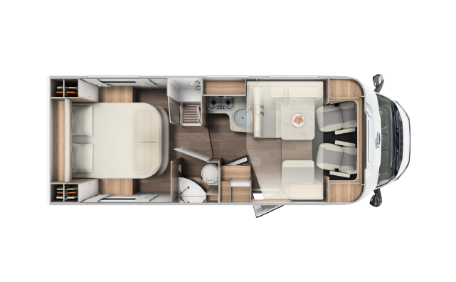 Carado T449 | 4 Berth 2018 | Wilderness Motorhomes For Sale NZ - Interior #1