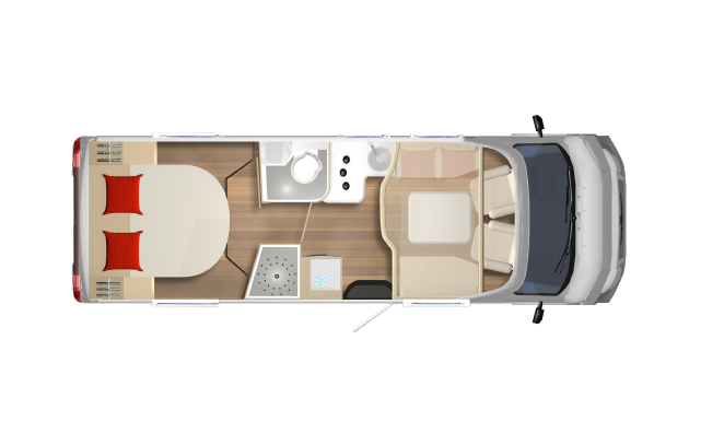 Burstner 4 Berth Lyseo TD736 |  Wilderness - Interior #1