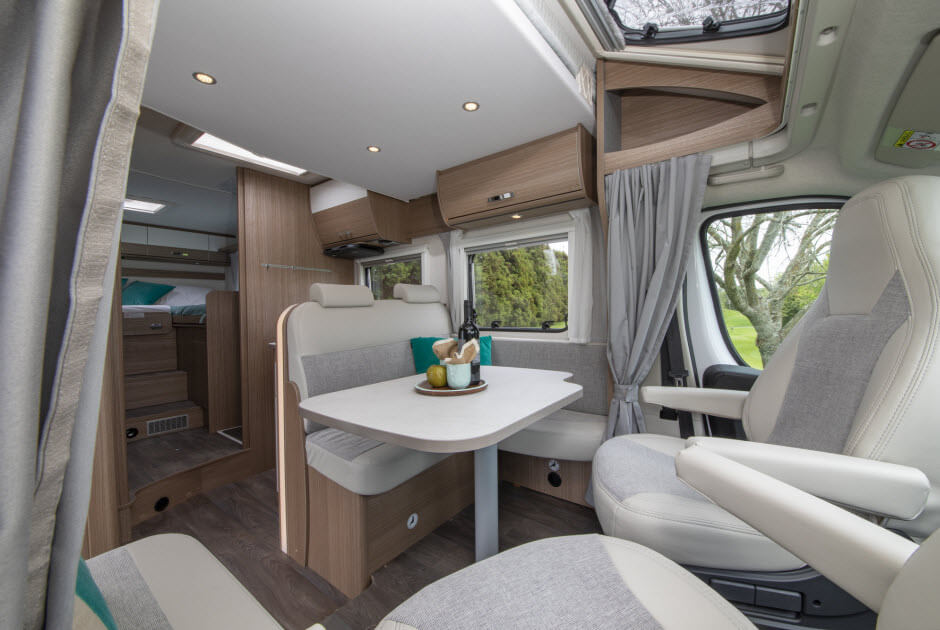 Wilderness 2020 Carado T447 motorhome interior living area