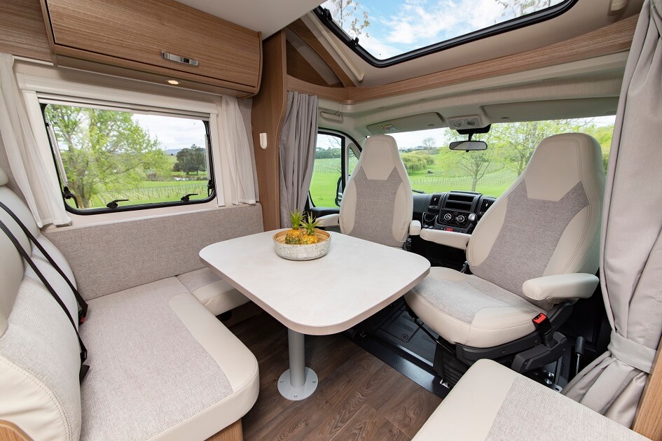Wilderness 2020 Carado T449 motorhome interior living area