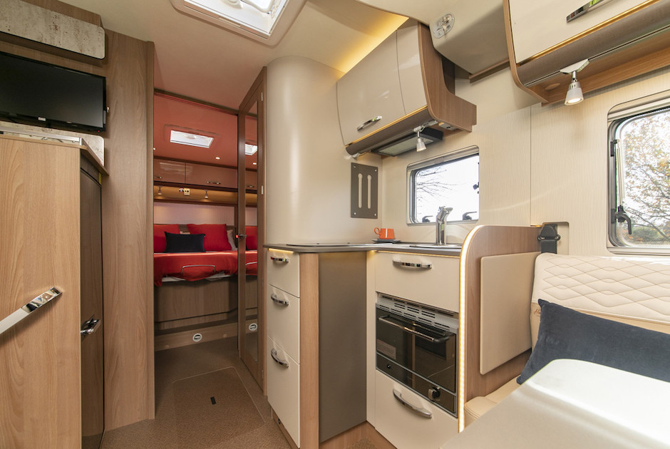 Wilderness 2019 Lyseo IT736 motorhome interior kitchen