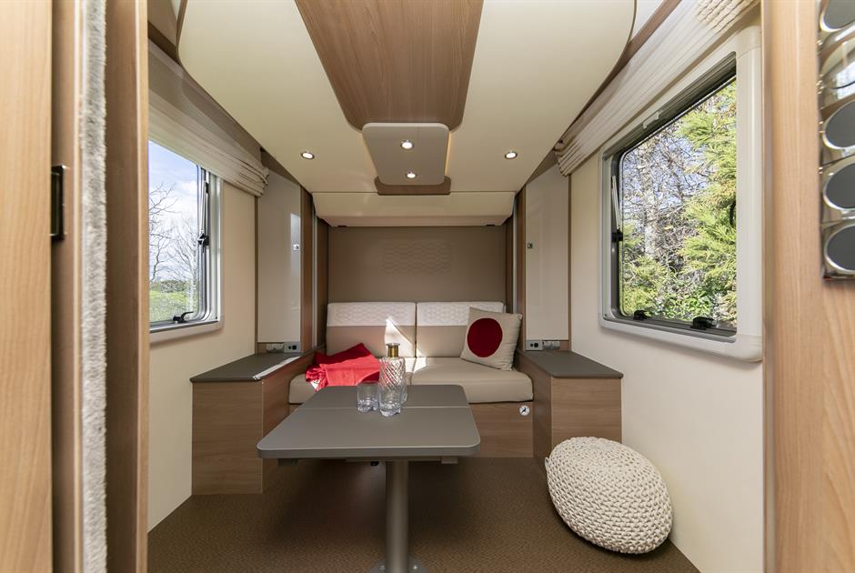 Wilderness 2021 Lyseo TD745 motorhome interior living rear