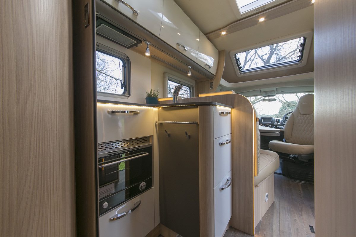 Wilderness 2019 Lyseo T700 motorhome interior kitchen