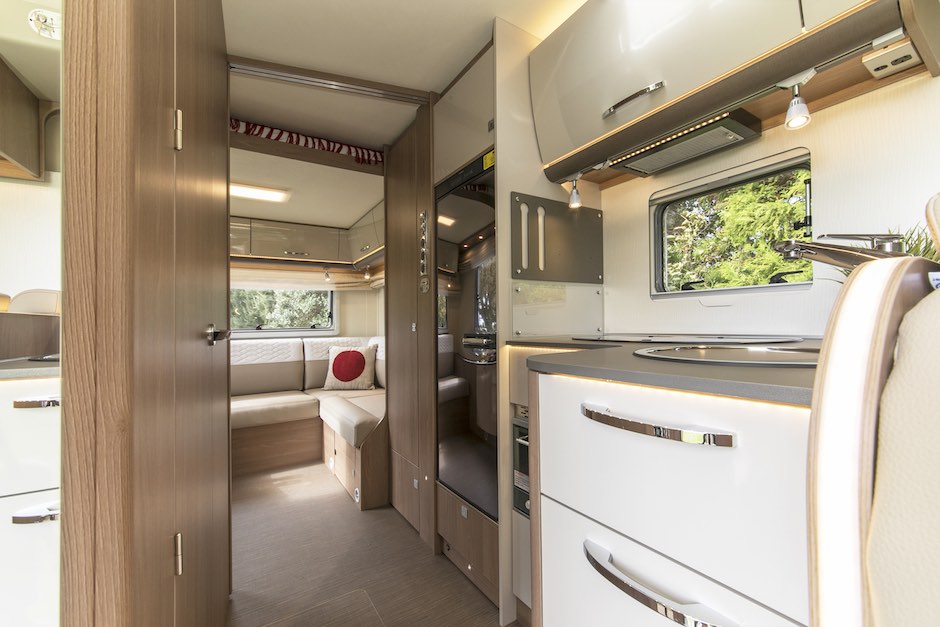 Wilderness 2018 Ixeo I744 motorhome interior kitchen