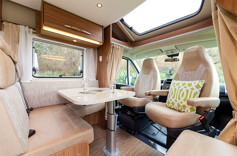 Wilderness 2017 Carado T449 motorhome interior living area
