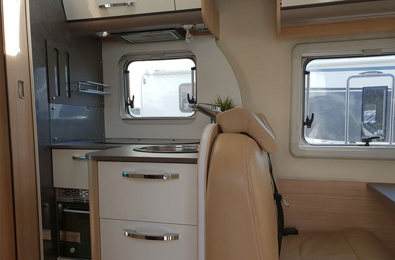 Wilderness 2017 Lyseo IT700 motorhome interior kitchen