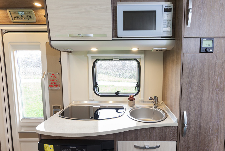 Wilderness 2016 Nexxo Time T569 motorhome interior kitchen