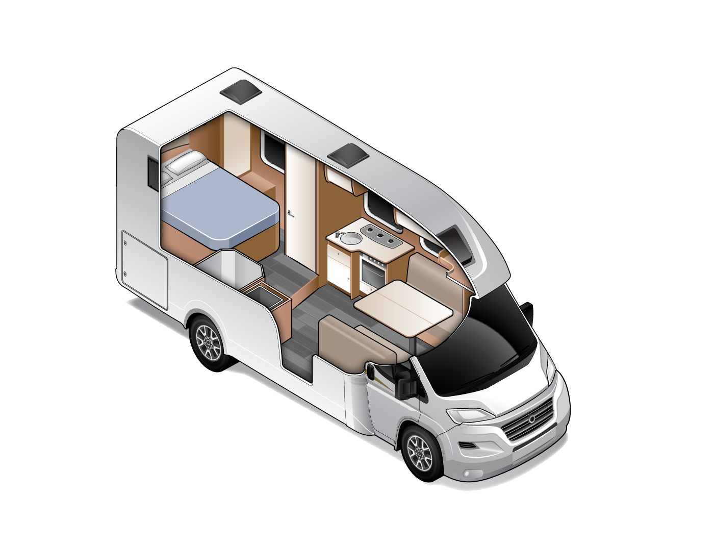 Carado T459 | 4 Berth 2022 | Wilderness Motorhomes for Sale New Zealand - Interior #3