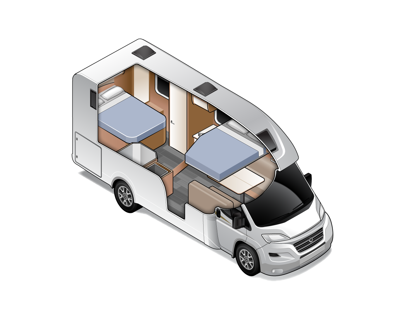 Carado T459 | 4 Berth 2022 | Wilderness Motorhomes for Sale New Zealand - Interior #4
