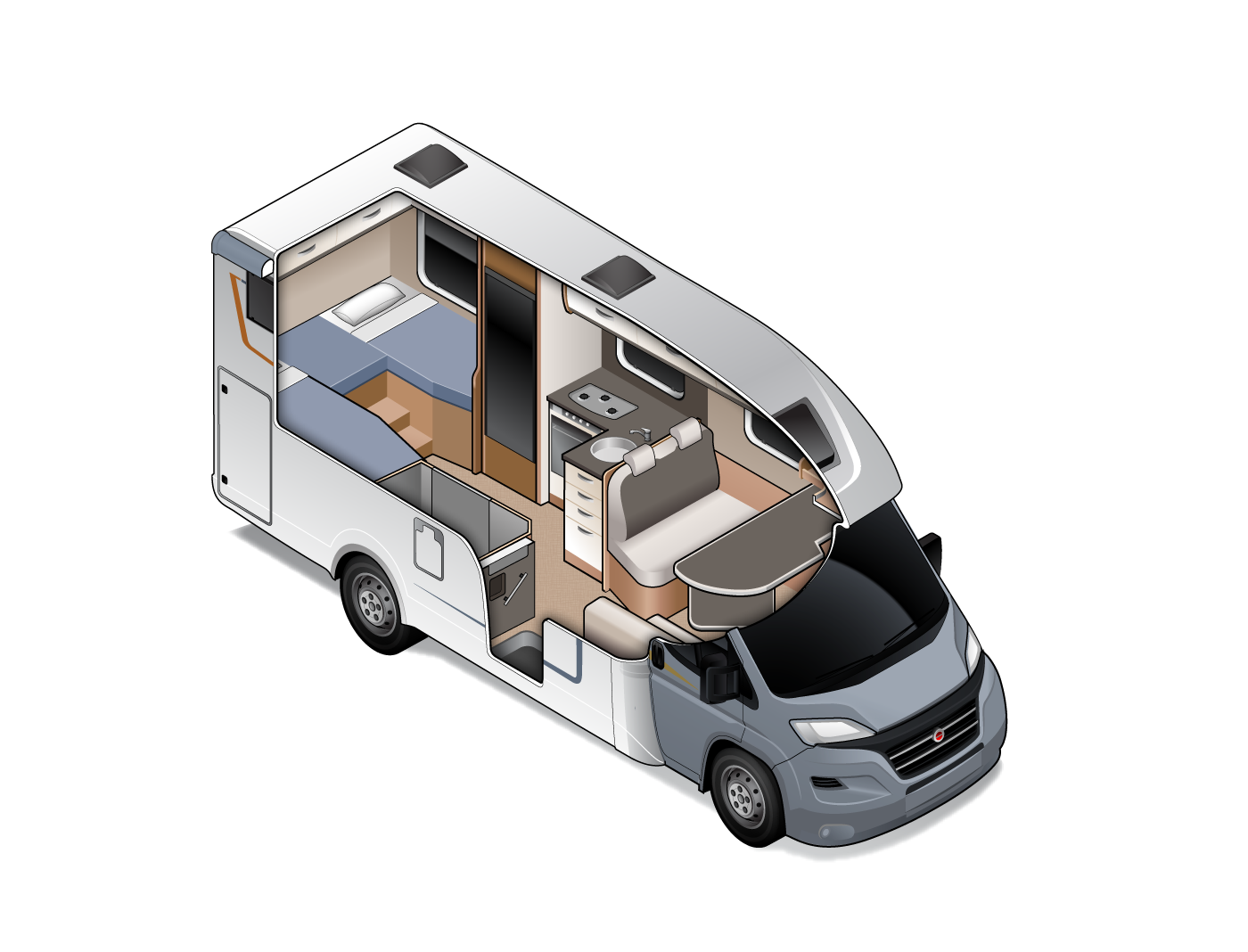 Burstner Lyseo TD690G 2025 |  Burstner Motorhomes For Sale NZ | Wilderness - Interior #3
