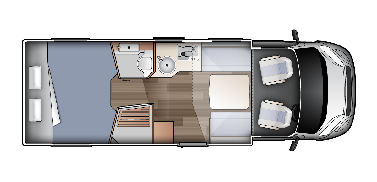 Carado T457 | 4 Berth 2025 | Wilderness Motorhomes for Sale New Zealand - Interior #2