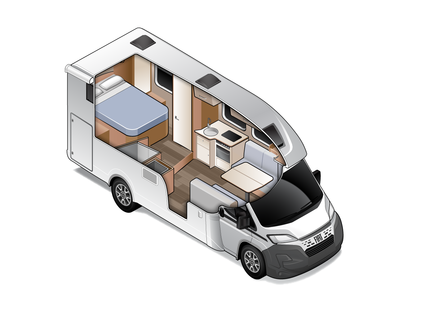 Carado T459 | 4 Berth 2025 | Wilderness Motorhomes for Sale New Zealand - Interior #3