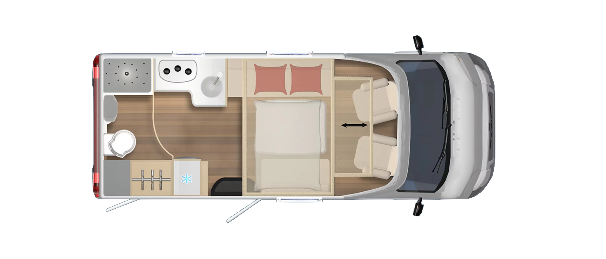 Burstner B66 594 TD 2026 | Wilderness Motorhomes for Sale New Zealand - Interior #1