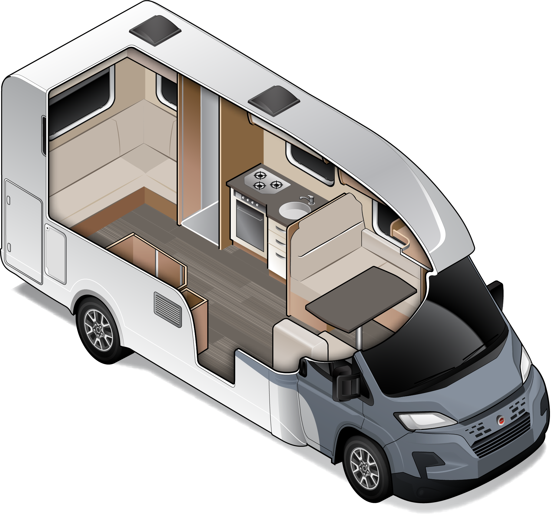 Burstner B66 744 TD 2026 | Wilderness Motorhomes for Sale New Zealand - Interior #3