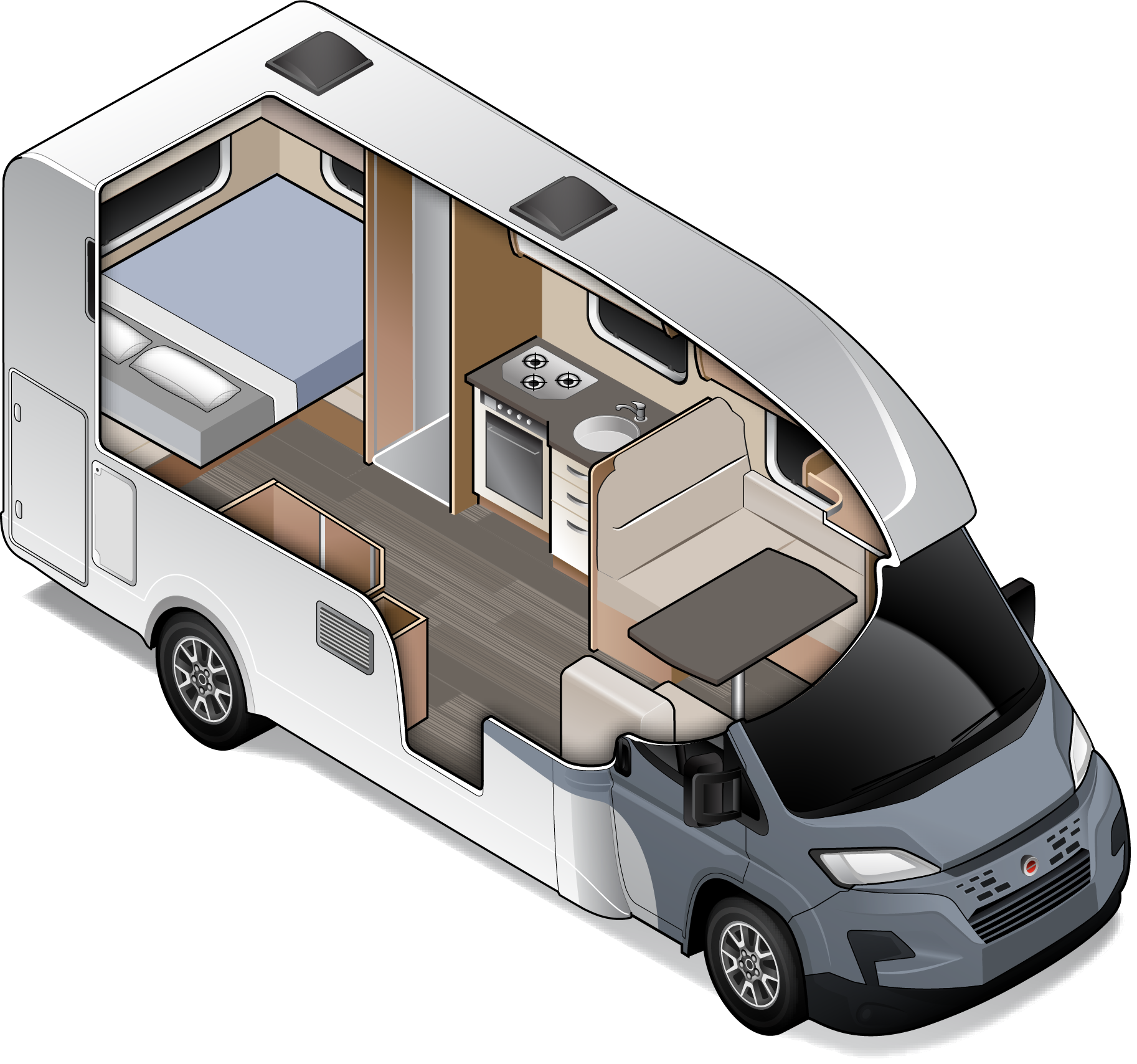 Burstner B66 744 TD 2026 | Wilderness Motorhomes for Sale New Zealand - Interior #4